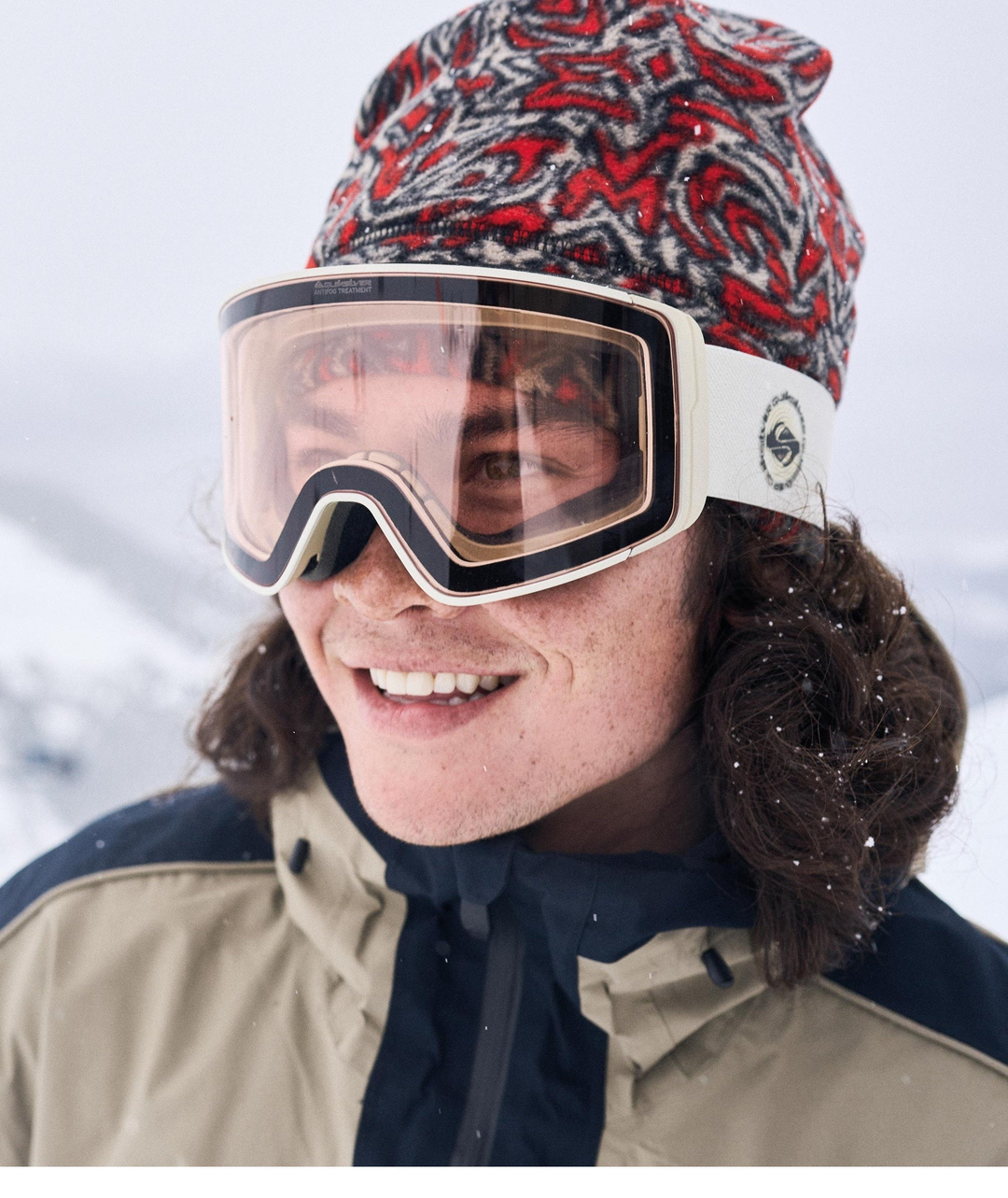 Quiksilver Jackson Fleece Beanie Saturn Fallen Rock 