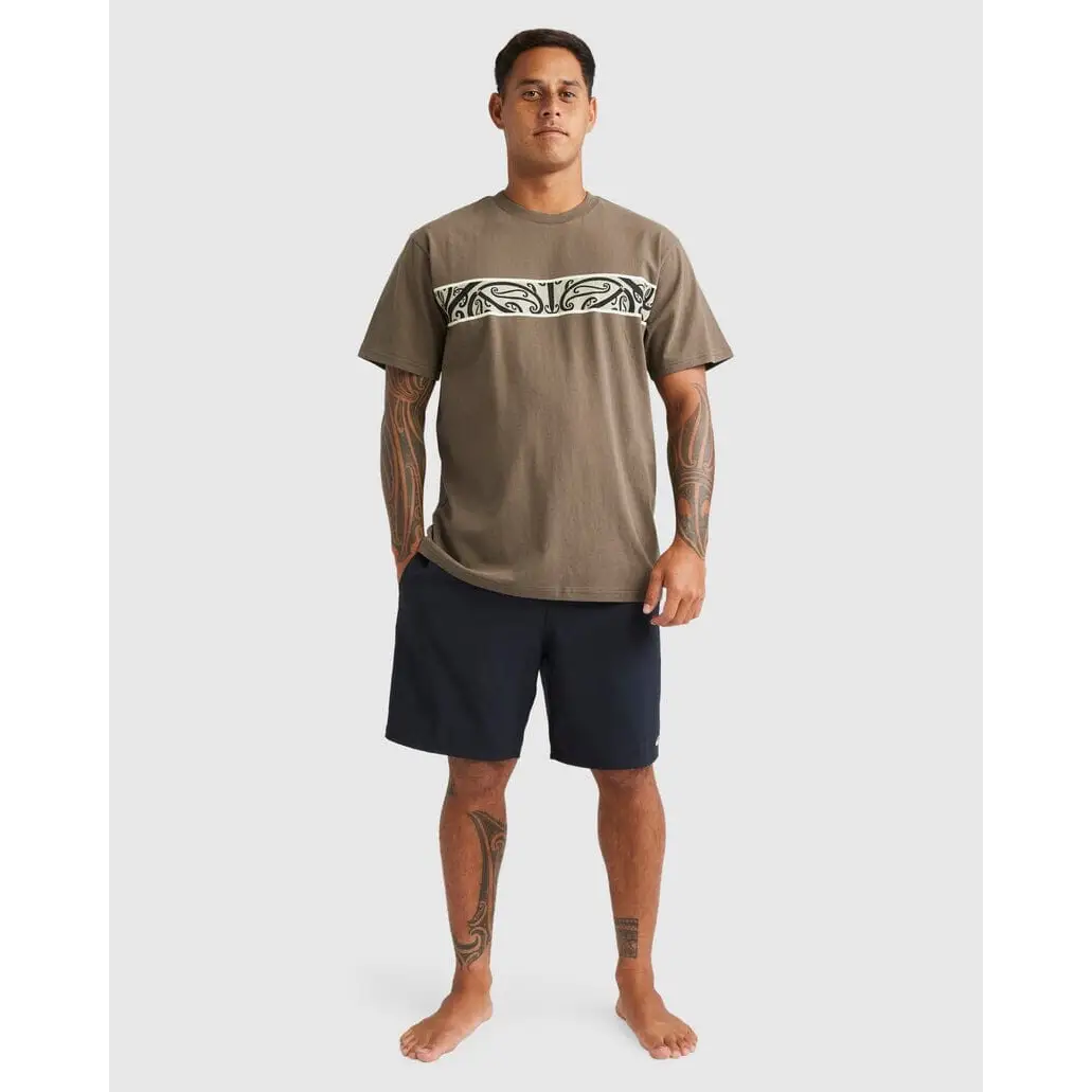Quiksilver Kowhaiwhai Mangopare Panel T-Shirt 