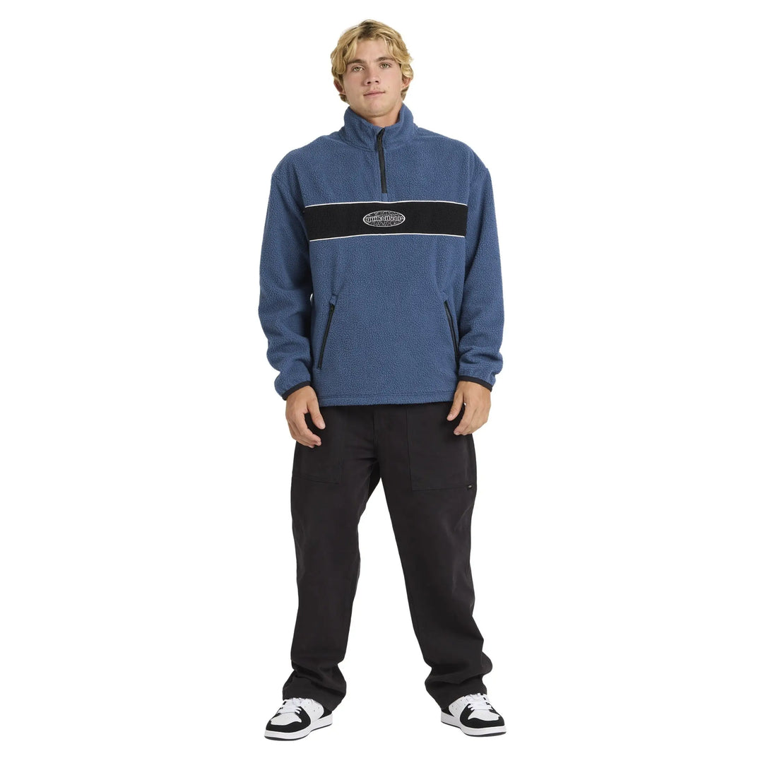 Quiksilver Mercury Panel 1/4 Zip Fleece Top