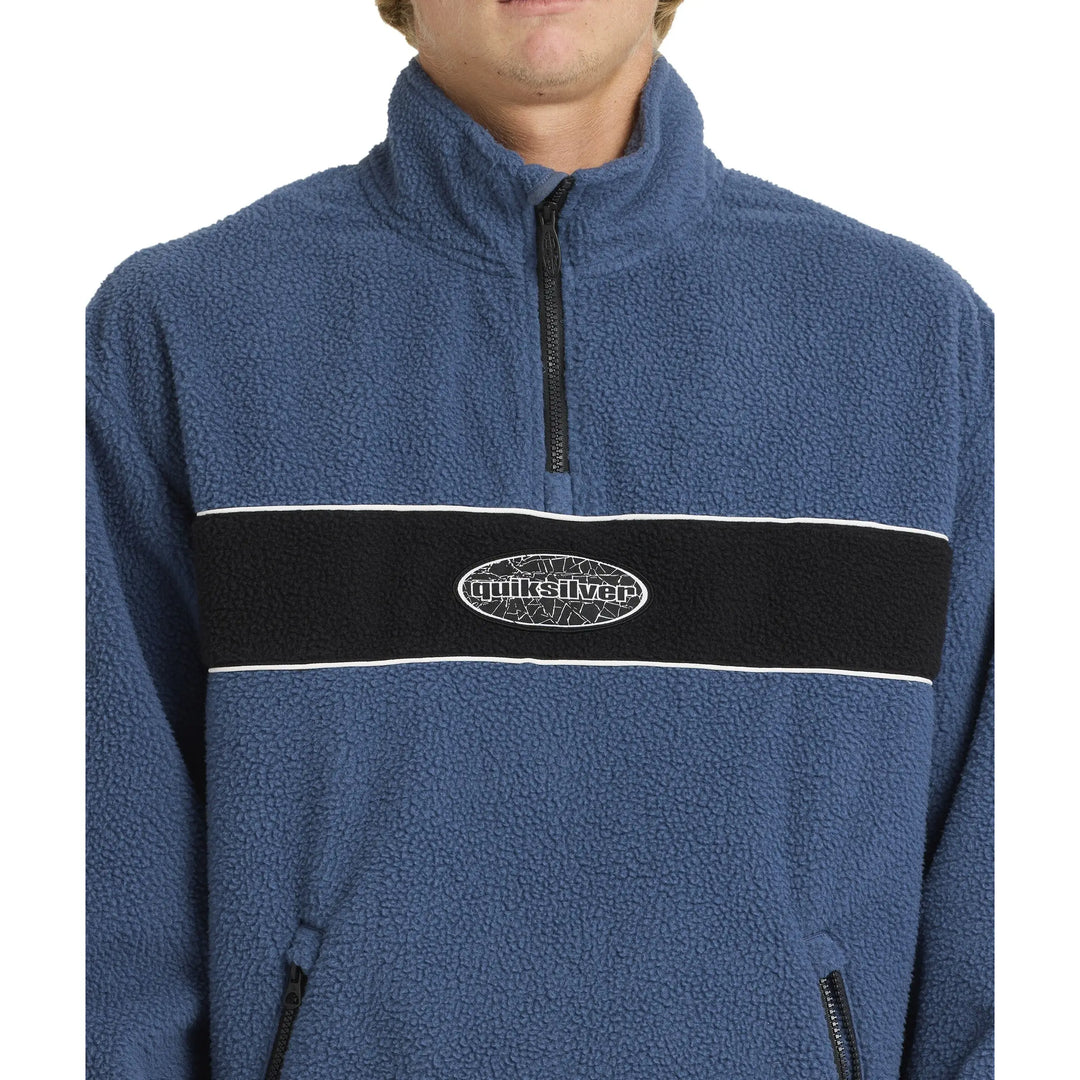 Quiksilver Mercury Panel 1/4 Zip Fleece Top