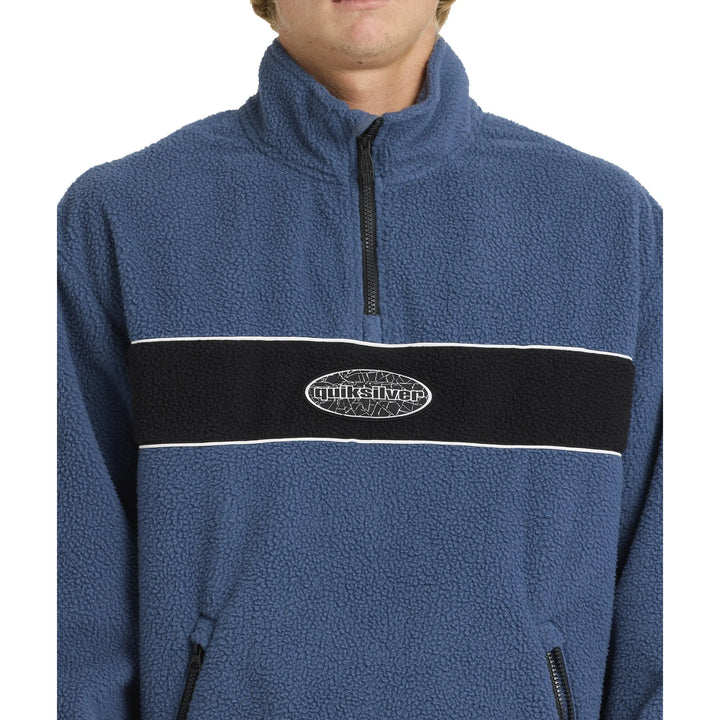 Quiksilver Mercury Panel 1/4 Zip Fleece Top