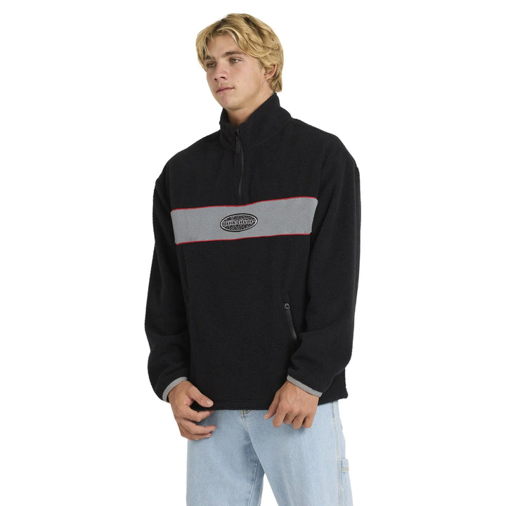 Quiksilver Mercury Panel 1/4 Zip Fleece Top