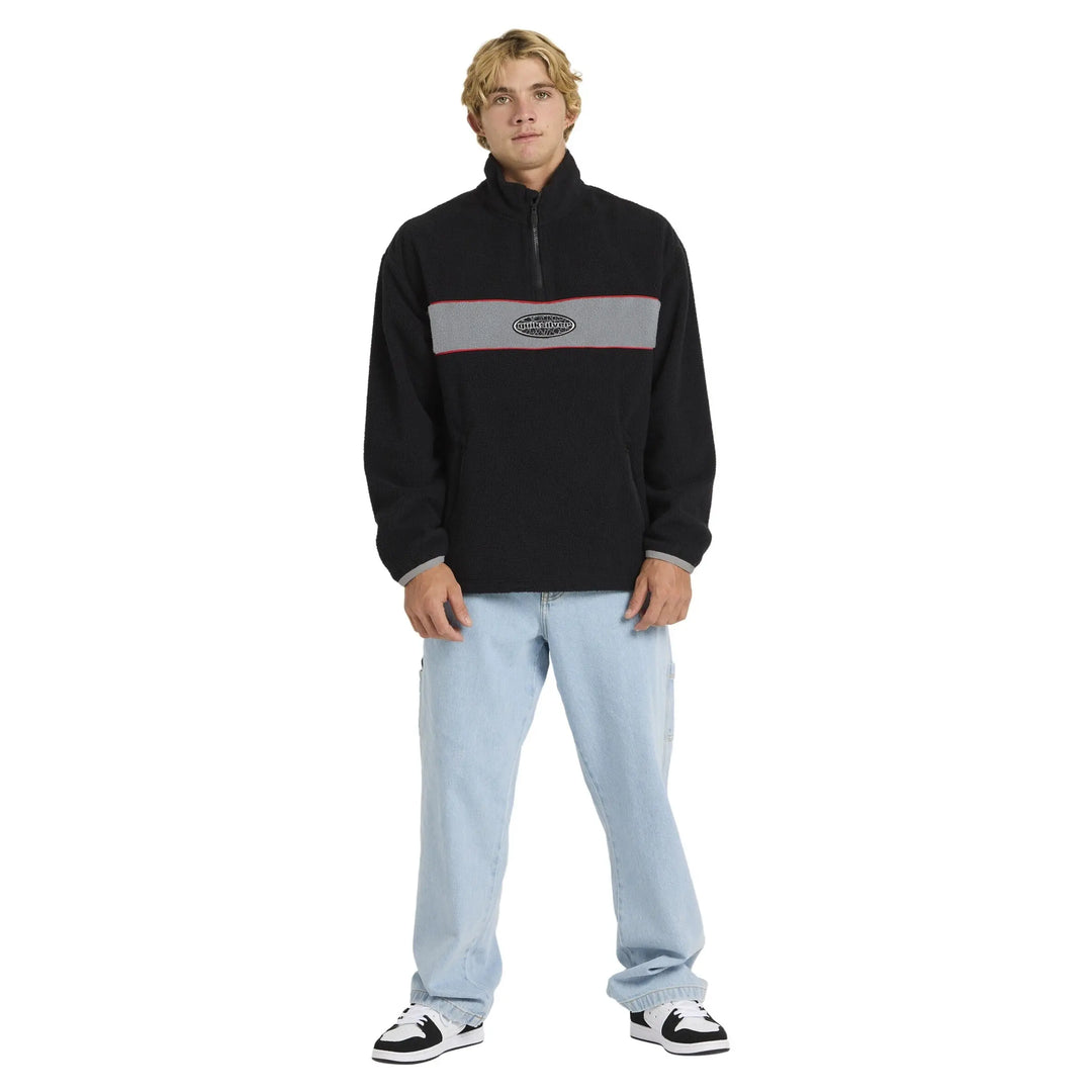 Quiksilver Mercury Panel 1/4 Zip Fleece Top