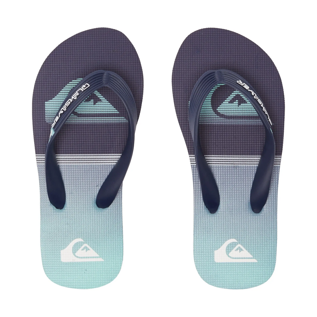 Quiksilver Molokai Art Youth Jandals Blue / Blue / White 2 