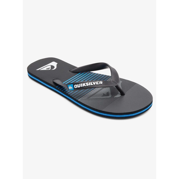 Quiksilver Molokai Slab Jandals Black / Grey / Black 8 