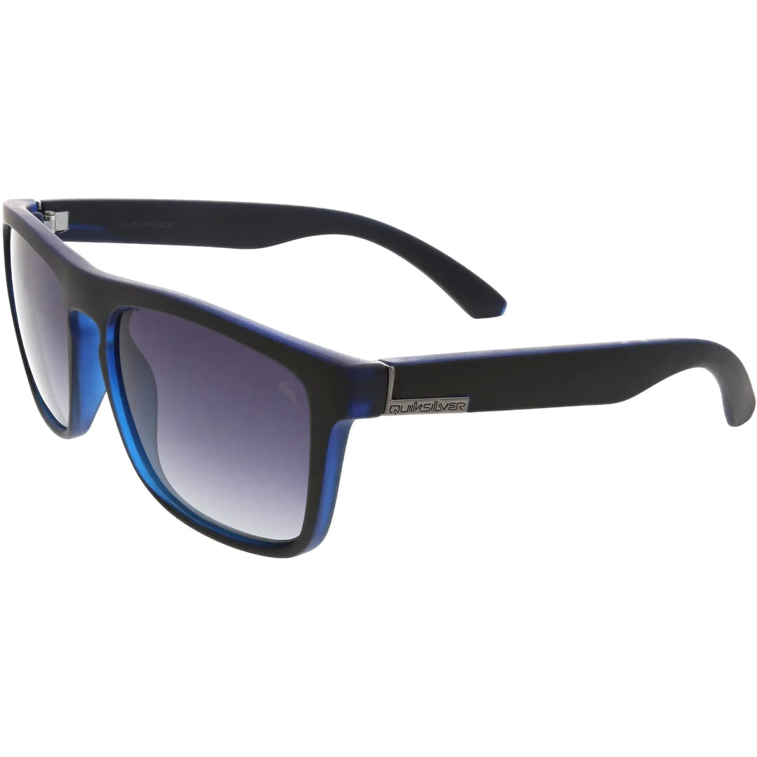 Quiksilver Oceanview Polarised Sunglasses - Blue / Black / Smoke Graident