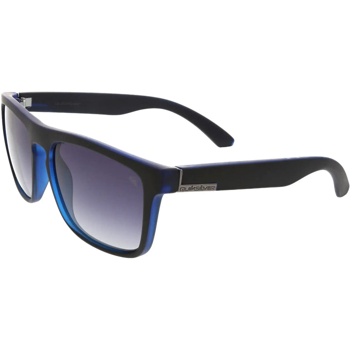 Quiksilver Oceanview Polarised Sunglasses - Blue / Black / Smoke Graident