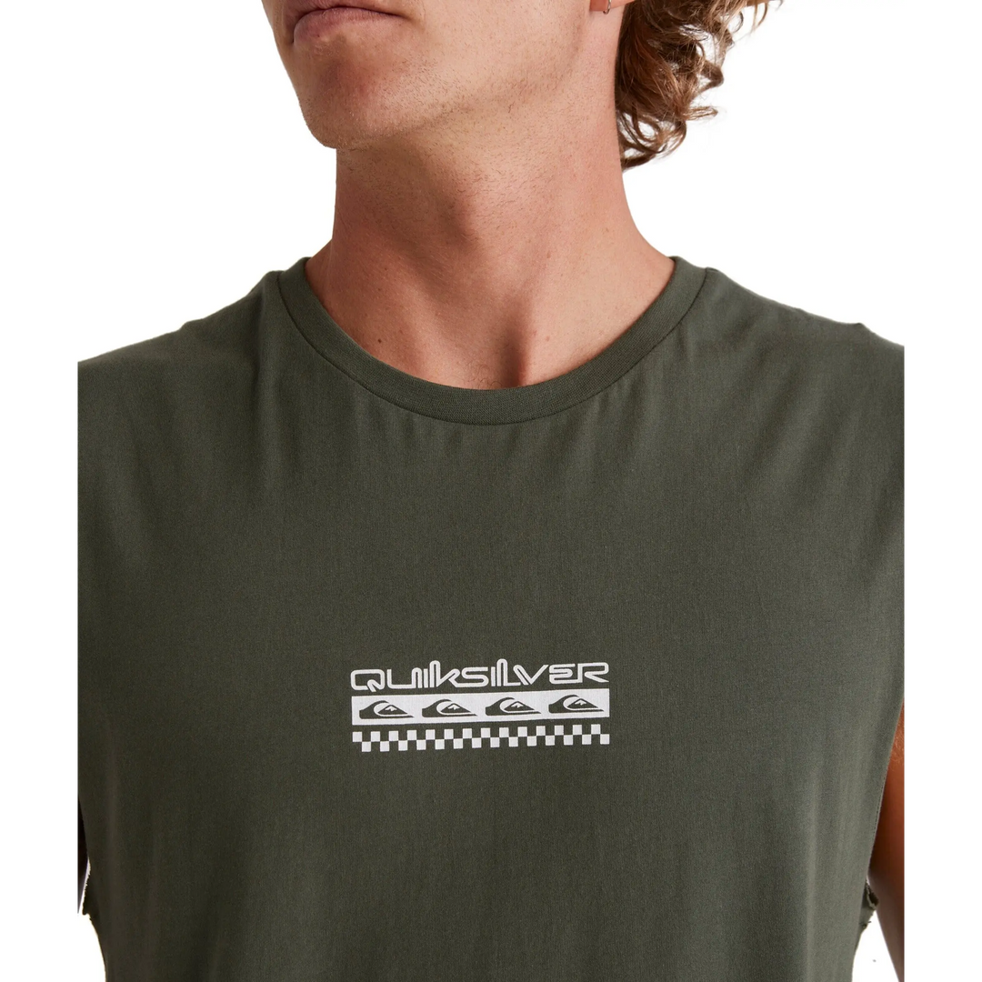 Quiksilver Omni Check Turn Muscle Tank 