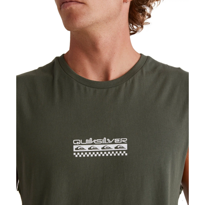 Quiksilver Omni Check Turn Muscle Tank 