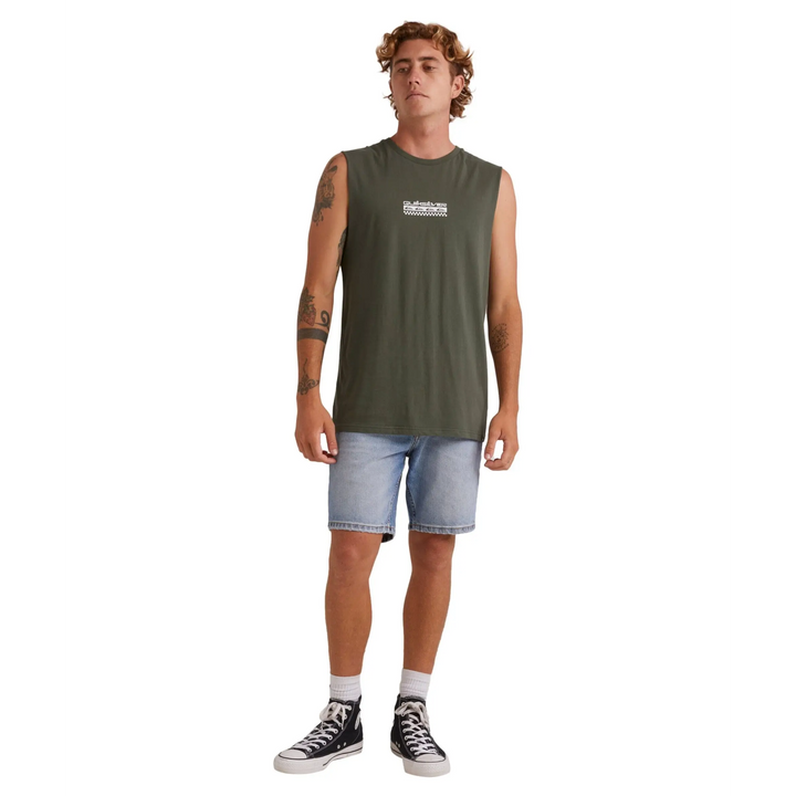 Quiksilver Omni Check Turn Muscle Tank 
