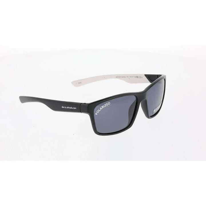 Quiksilver Sandbar Sunglasses - Matte Black / Smoke Solid