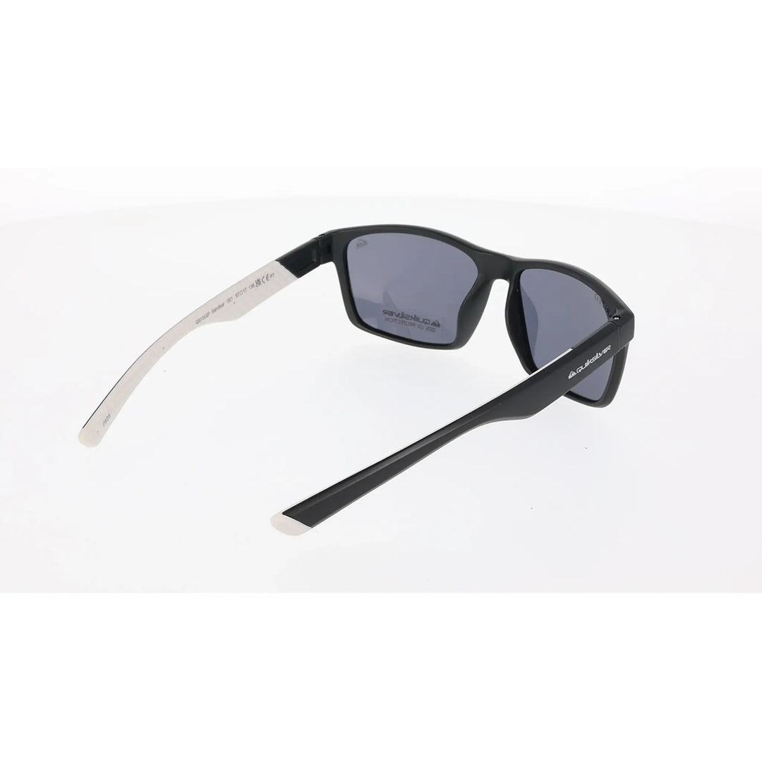 Quiksilver Sandbar Sunglasses - Matte Black / Smoke Solid