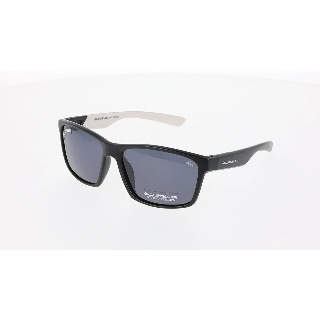 Quiksilver Sandbar Sunglasses - Matte Black / Smoke Solid
