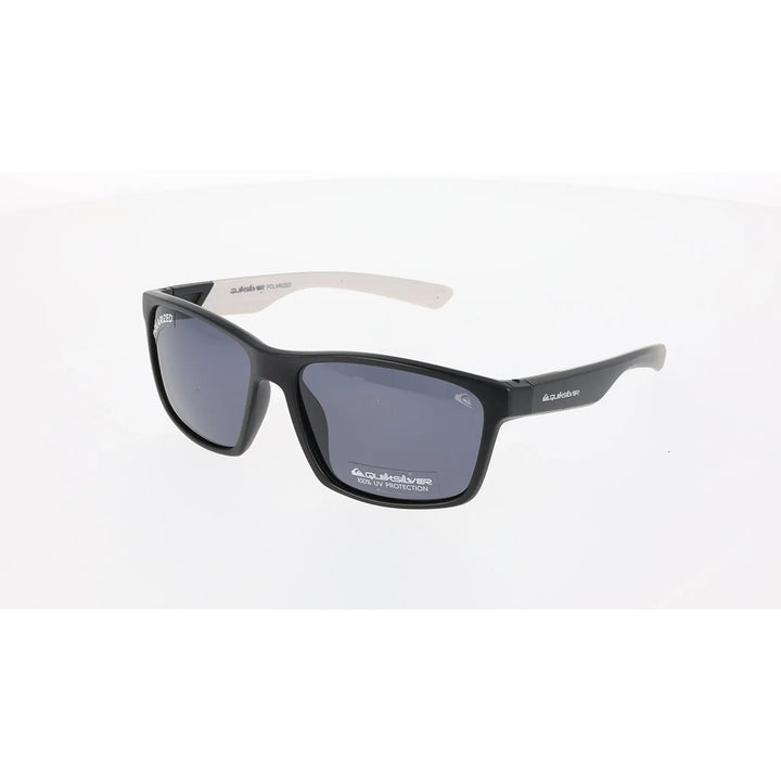 Quiksilver Sandbar Sunglasses - Matte Black / Smoke Solid