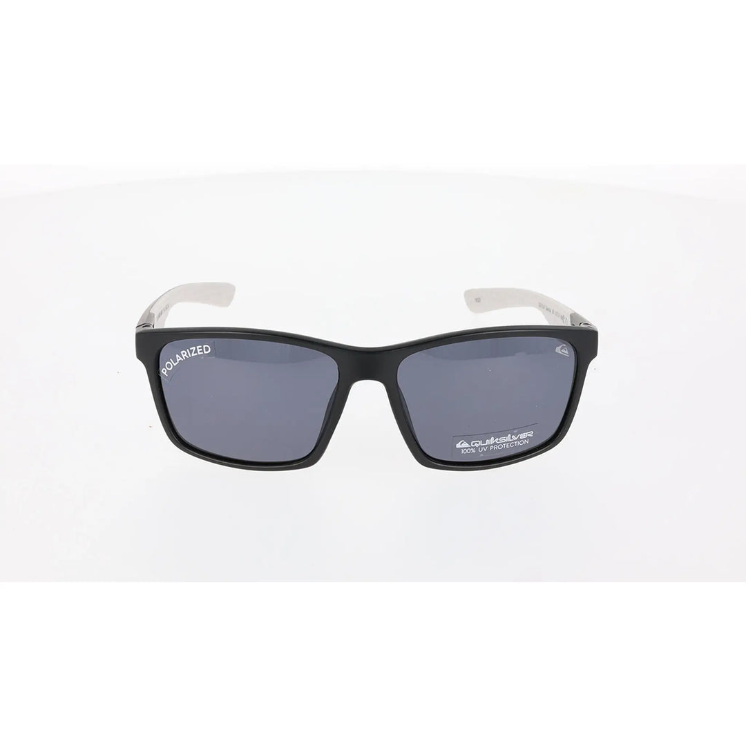 Quiksilver Sandbar Sunglasses - Matte Black / Smoke Solid