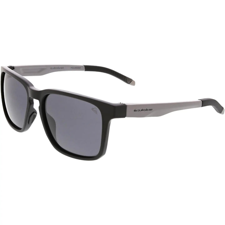 Quiksilver Seas the Day Polarised Sunglasses - Black / Smoke Solid