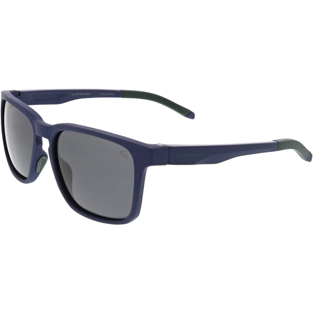 Quiksilver Seas the Day Polarised Sunglasses - Eastate Blue / Smoke Solid