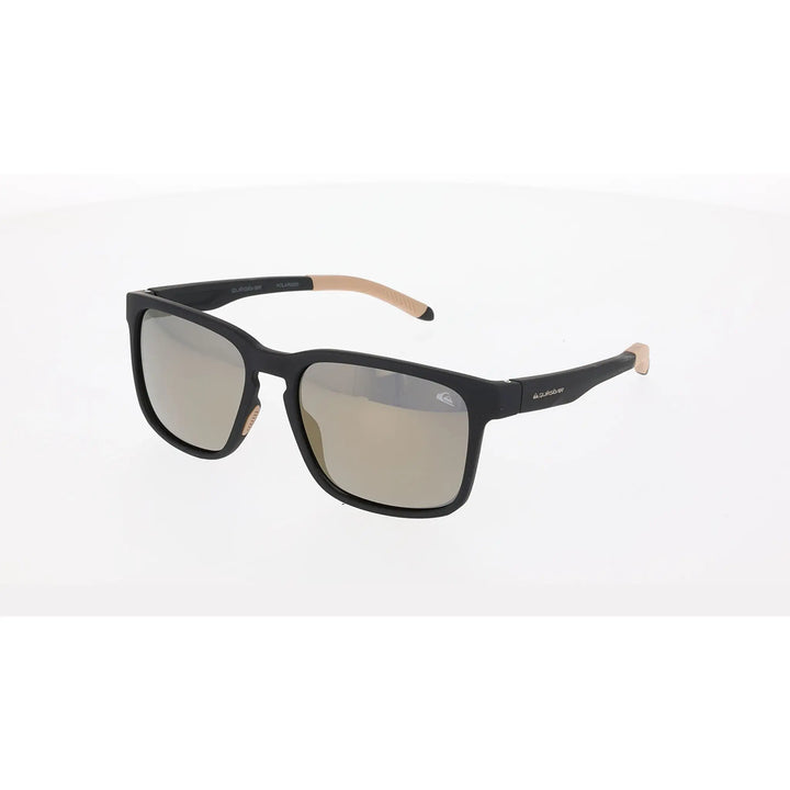 Quiksilver Seas the Day Polarised Sunglasses - Gold / Black / Brown - Gold Mirror