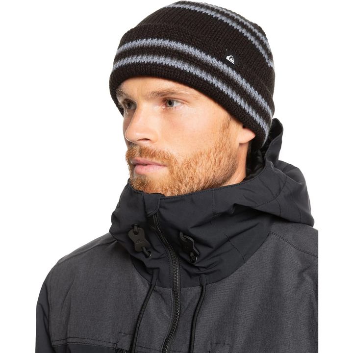 Quiksilver Split Beanie True Black 