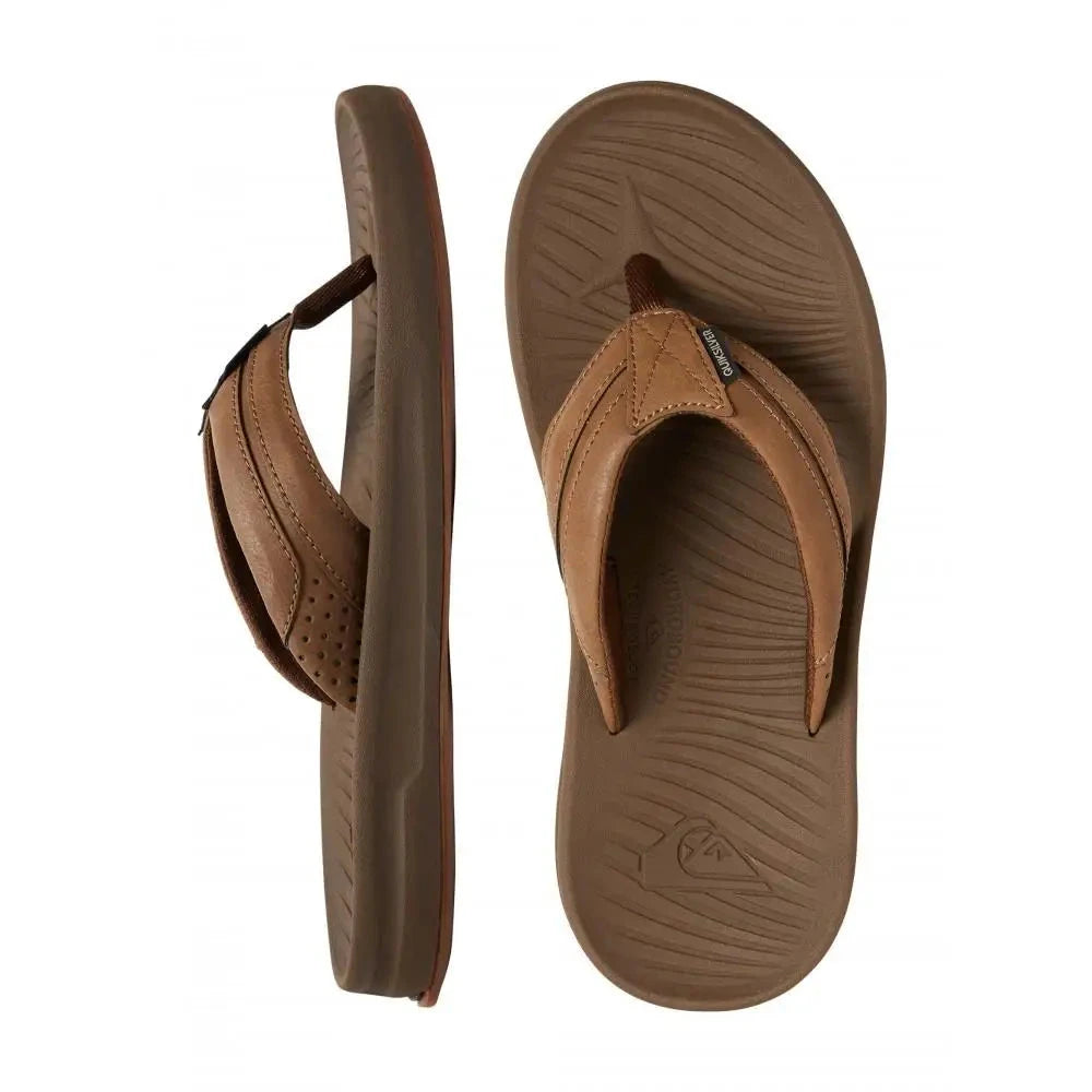 QUIKSILVER TRAVEL OASIS JANDAL BROWN BROWN BROWN 8 (EU41) 