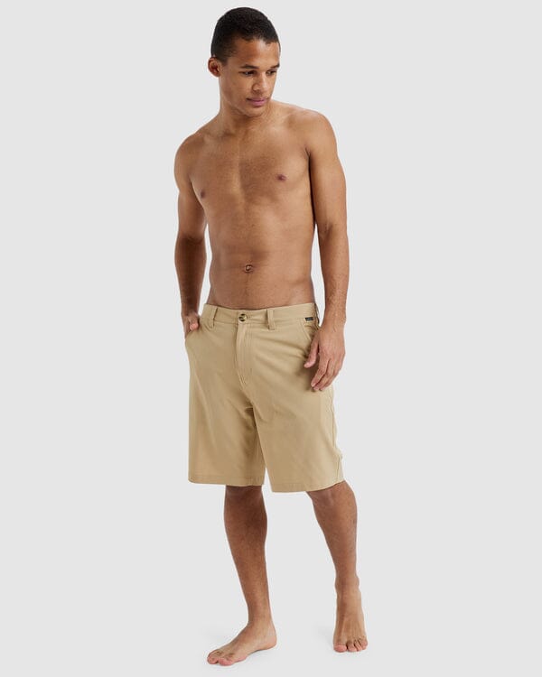 Quiksilver Union Amphibian 20" Hybrid Shorts Khaki 30 