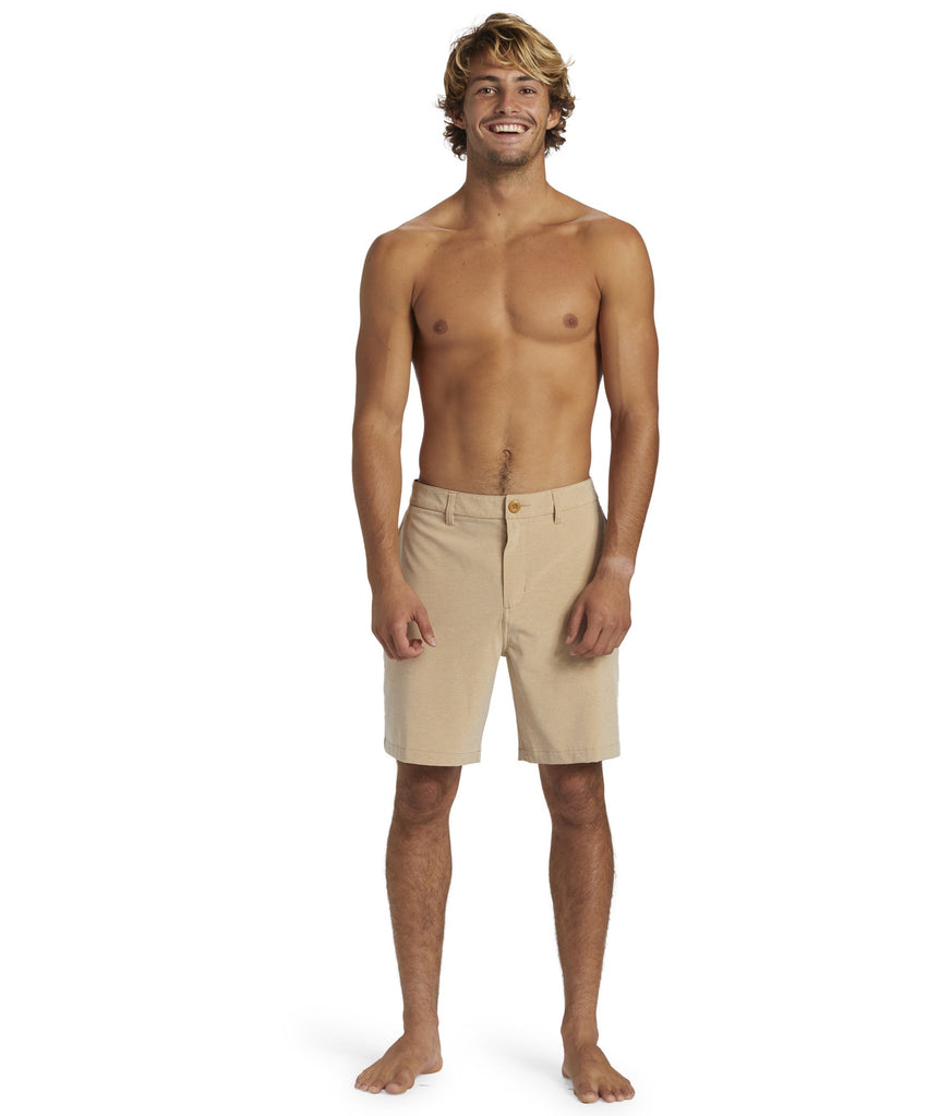 Quiksilver Union Heather Amphibian 20" Hybrid Shorts 