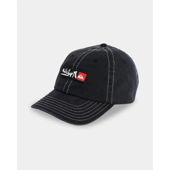 Quiksilver Youth Impaired 6 Panel Strapback Cap - Black