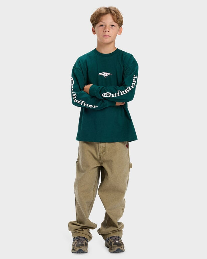 Quiksilver Youth Mercury Old England Long Sleeve T-Shirt 