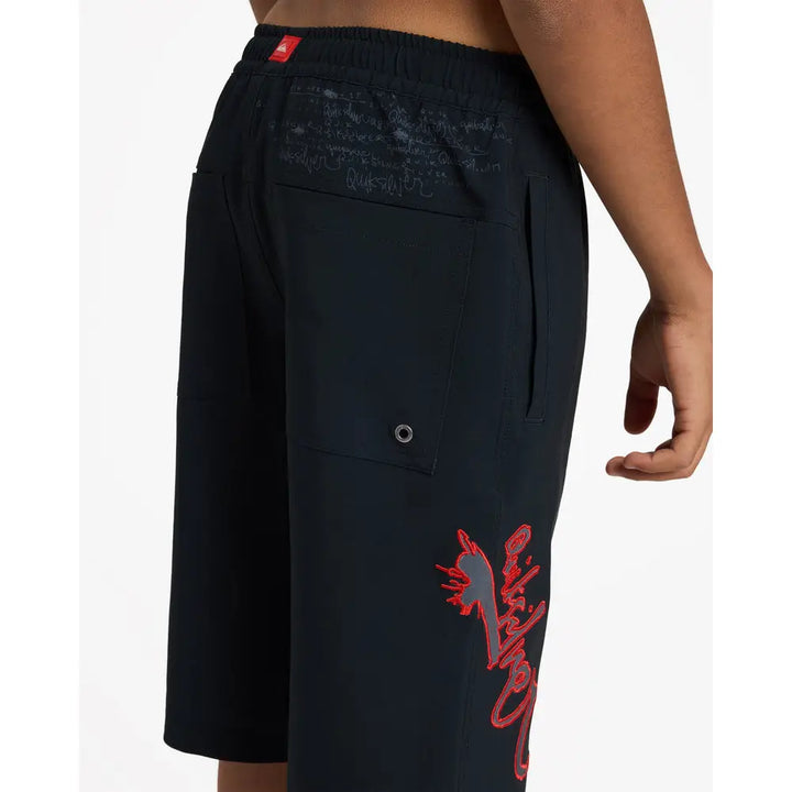 Quiksilver Youth Scrawl 19’’ Volley Shorts