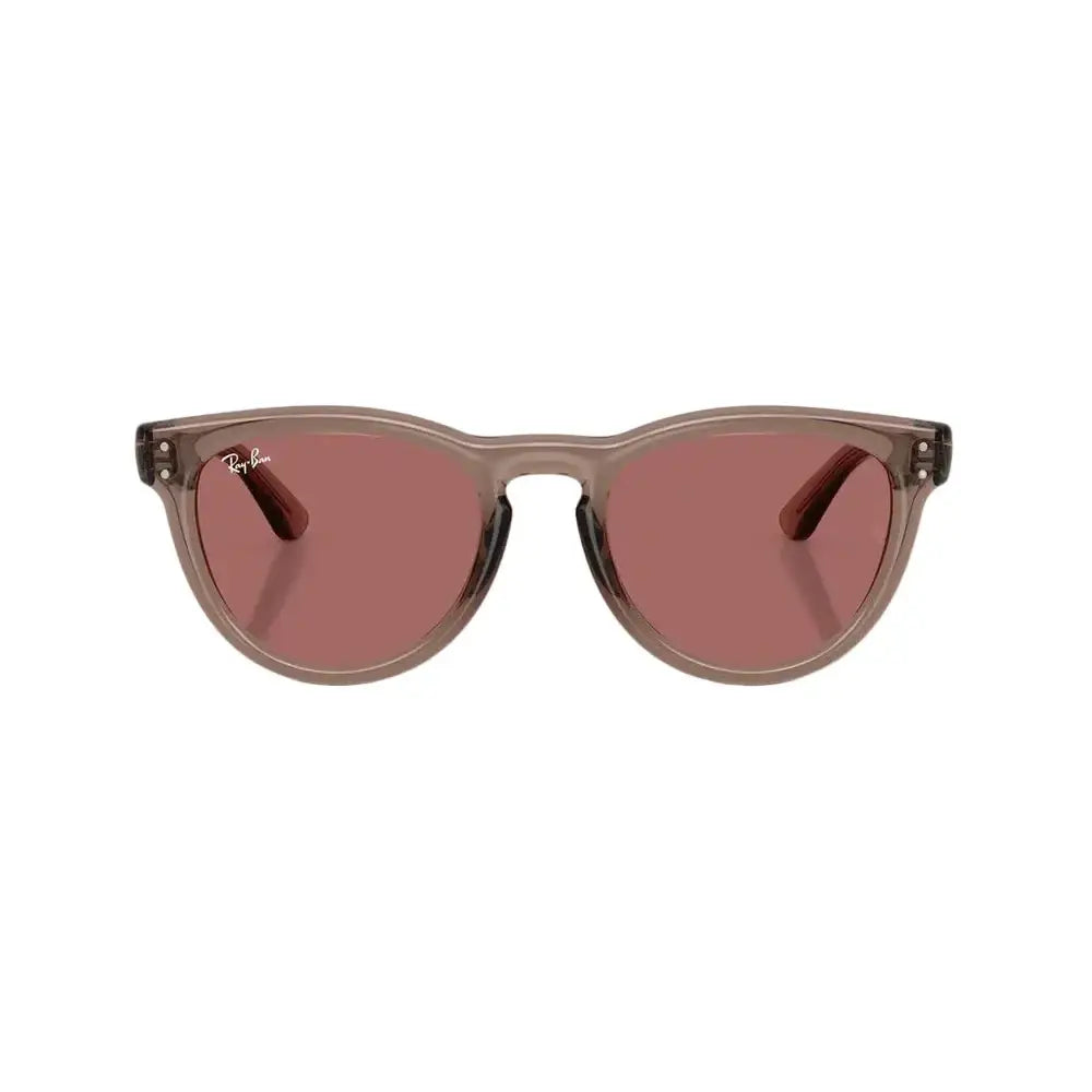 Ray-Ban 0RB2237 Sunglasses - Transparent Light Brown / Dark Violet