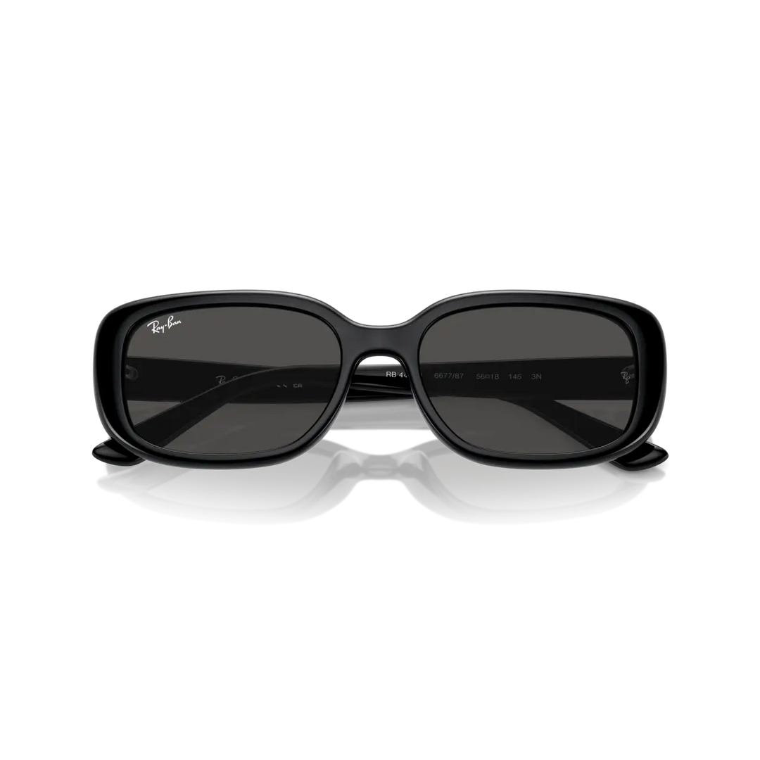 Ray-Ban 0RB4421D Sunglasses - Black / Dark Grey