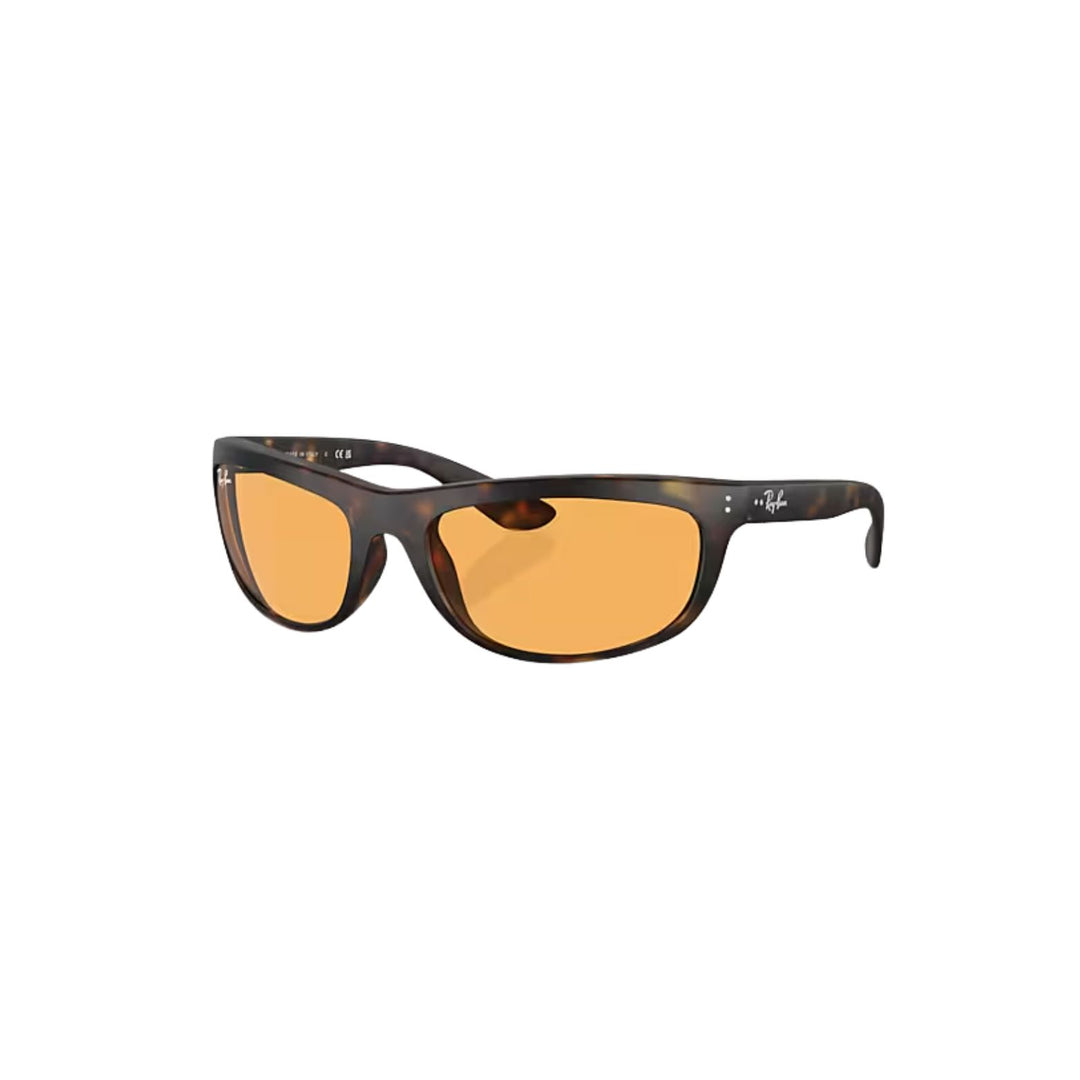 Ray-Ban Balorama Sunglasses Matte Havana / Orange 