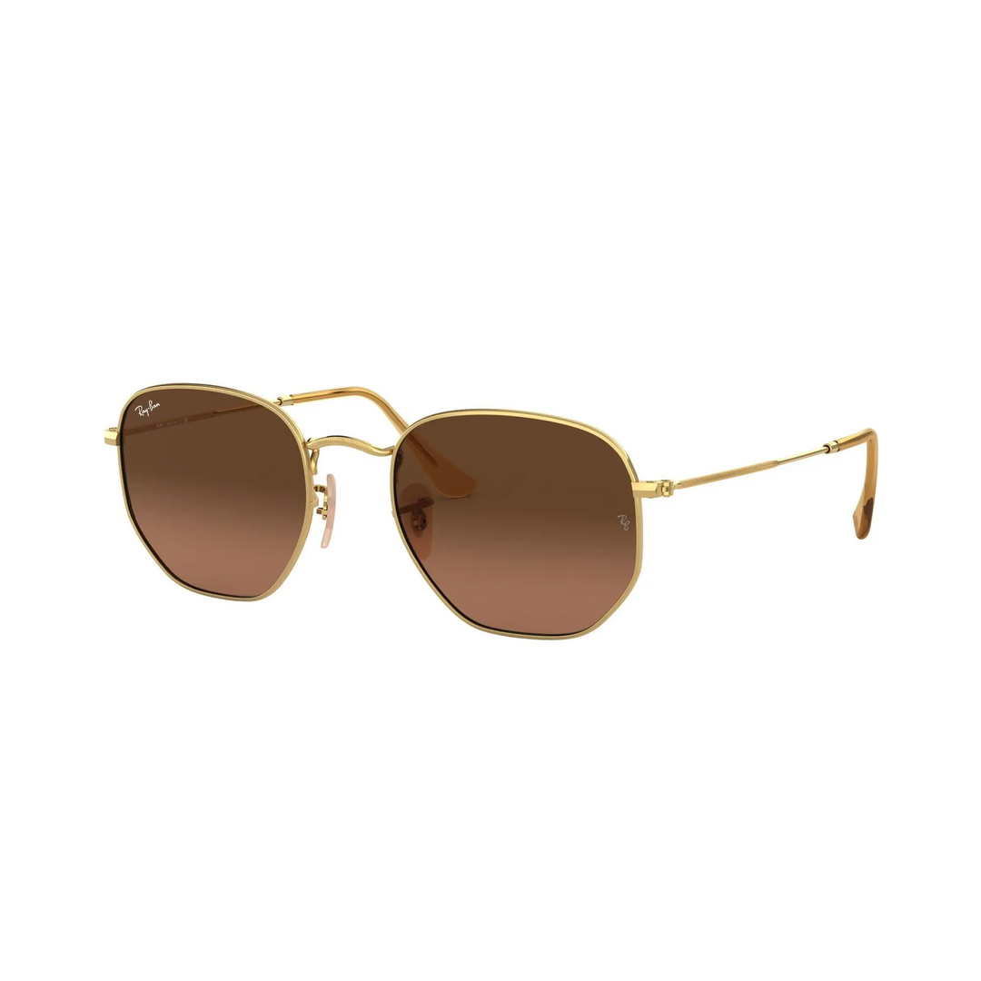Ray-Ban Hexagonal Sunglasses Artisa / Brown Gradient Grey - Standard 