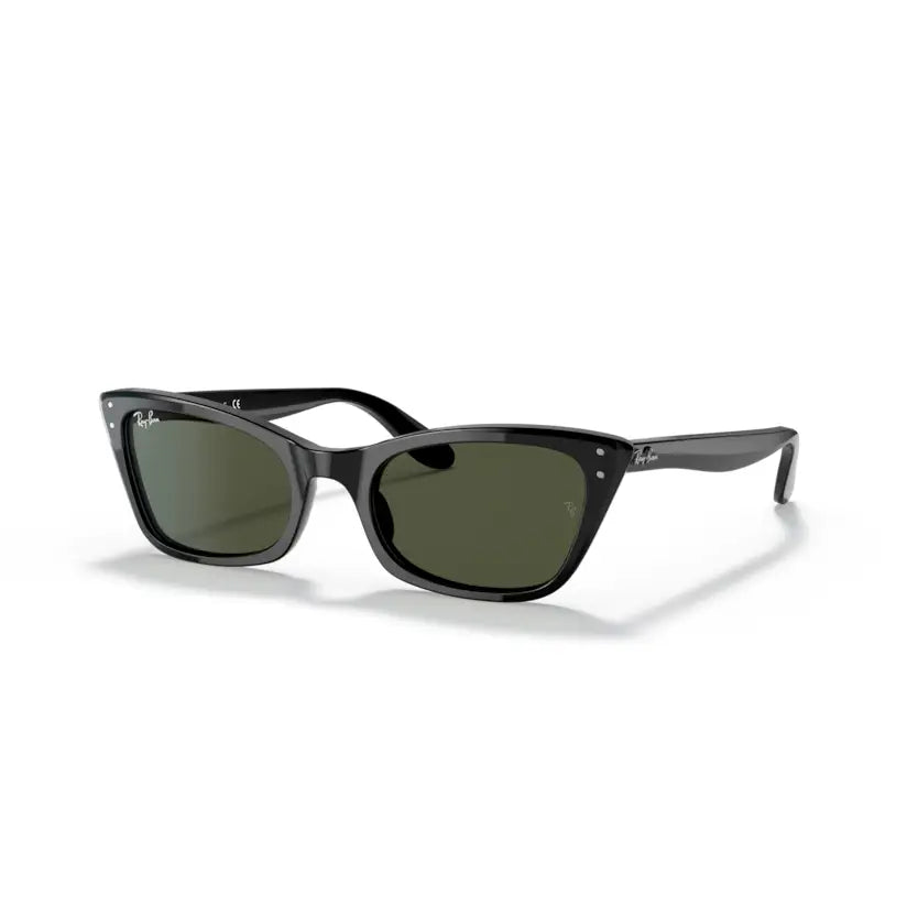 Ray-Ban Lady Burbank Sunglasses - Black / Green