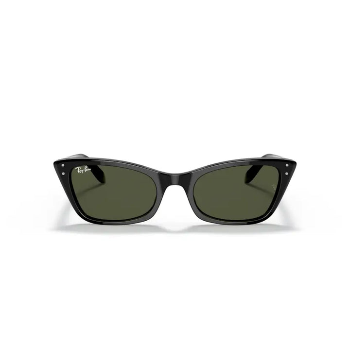 Ray-Ban Lady Burbank Sunglasses - Black / Green