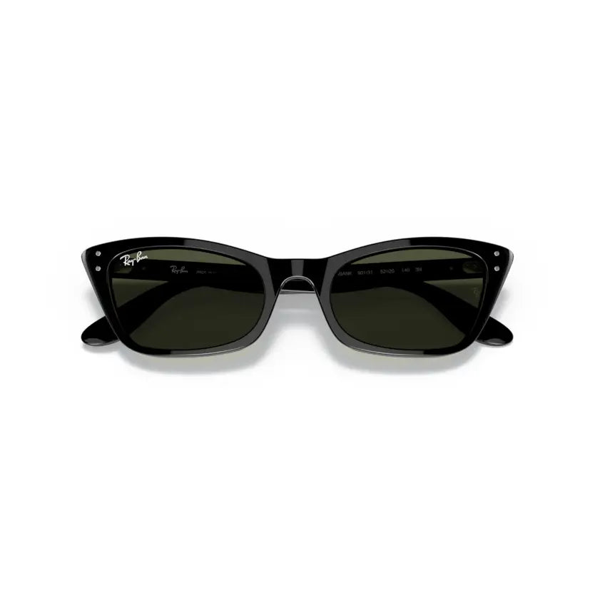 Ray-Ban Lady Burbank Sunglasses - Black / Green