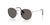 Ray Ban Round Metal Sunglasses Silver / Dark Grey - Small 