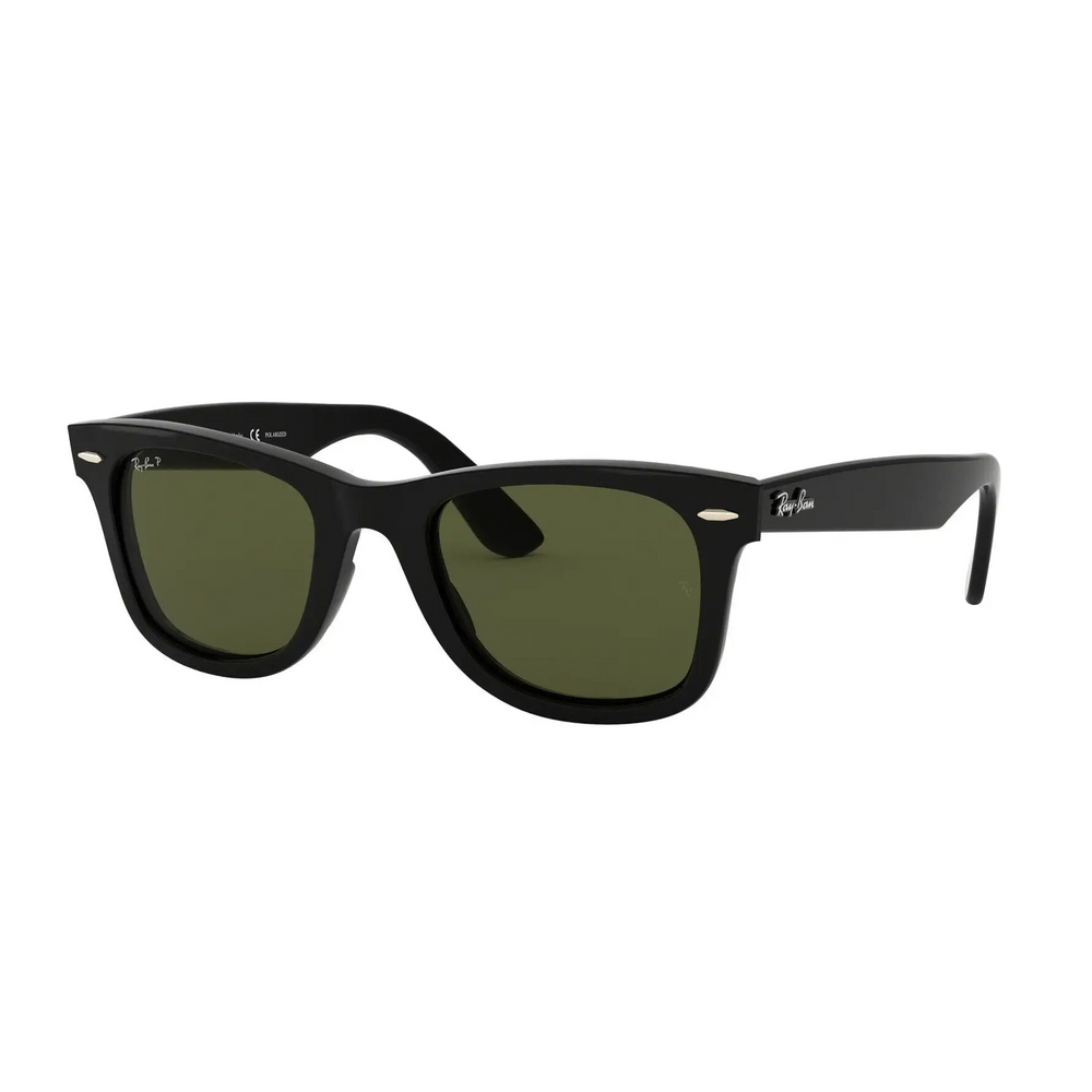 Ray-Ban Wayfarer Sunglasses Black / Green 