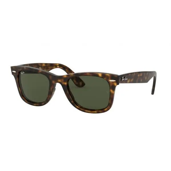 Ray-Ban Wayfarer Sunglasses Havana/ Green 