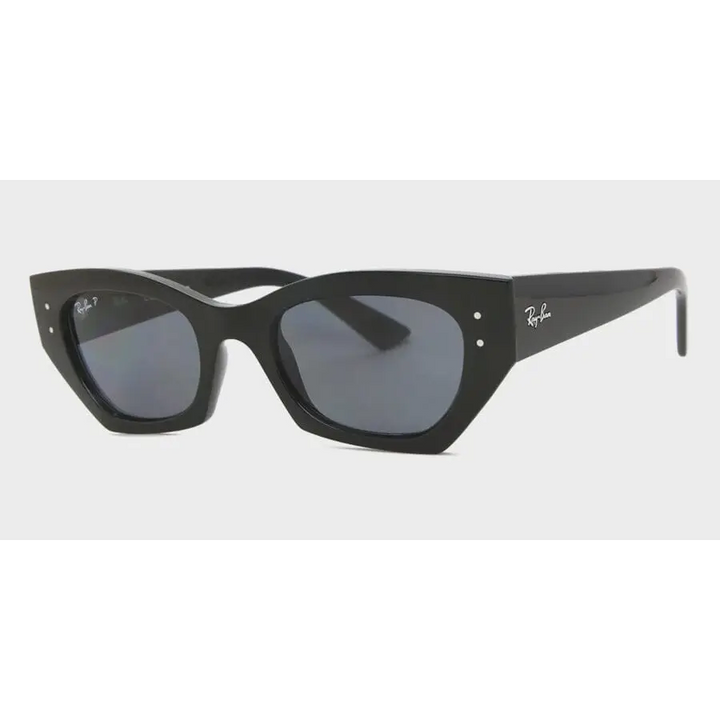 Ray Ban Zena Polarised Sunglasses Black / Dark Grey 