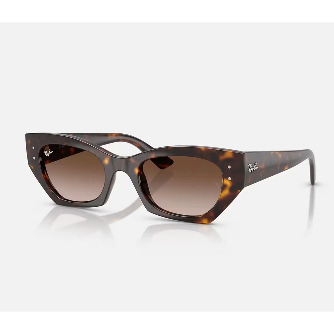 Ray Ban Zena Sunglasses Havana / Gradient Brown 