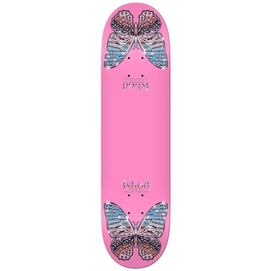 Real Ishod Mariposa Chrome Twin Skate Deck 