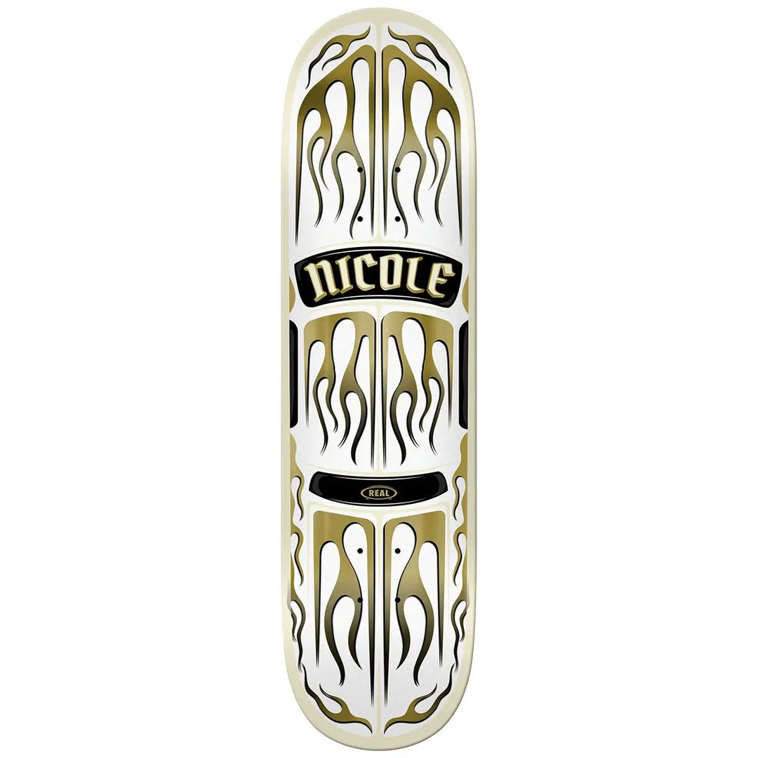 Real Nicole Hause Ember Skate Deck - 8.5’’