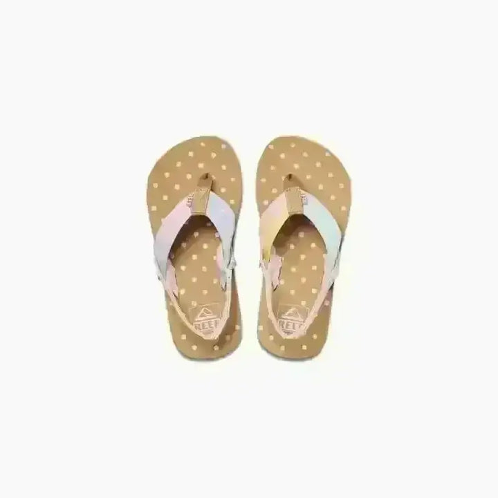 Reef Little Ahi Youth Jandals Watercolour 9 / 10K 