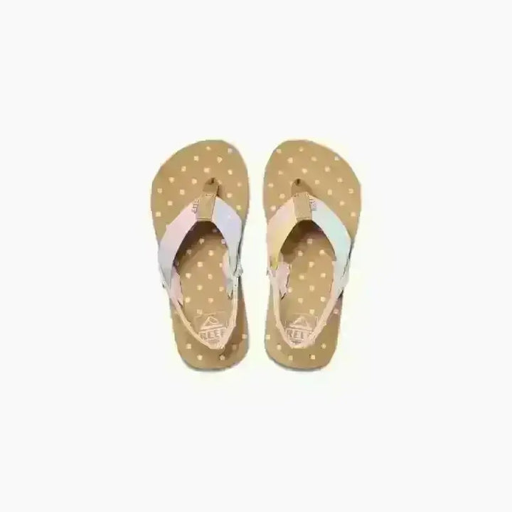 Reef Little Ahi Youth Jandals Watercolour 9 / 10K 