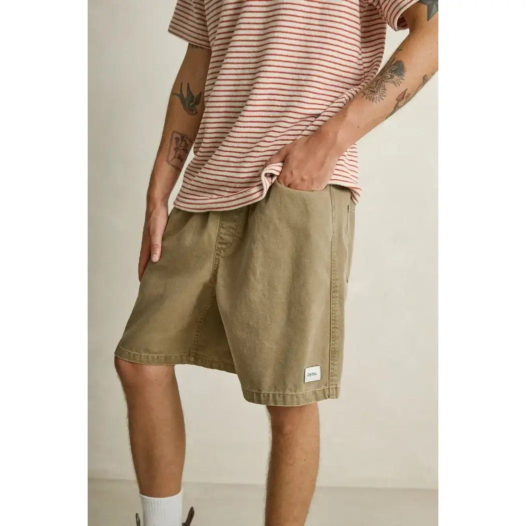 Rhythm 5-Pocket Canvas Jam Shorts