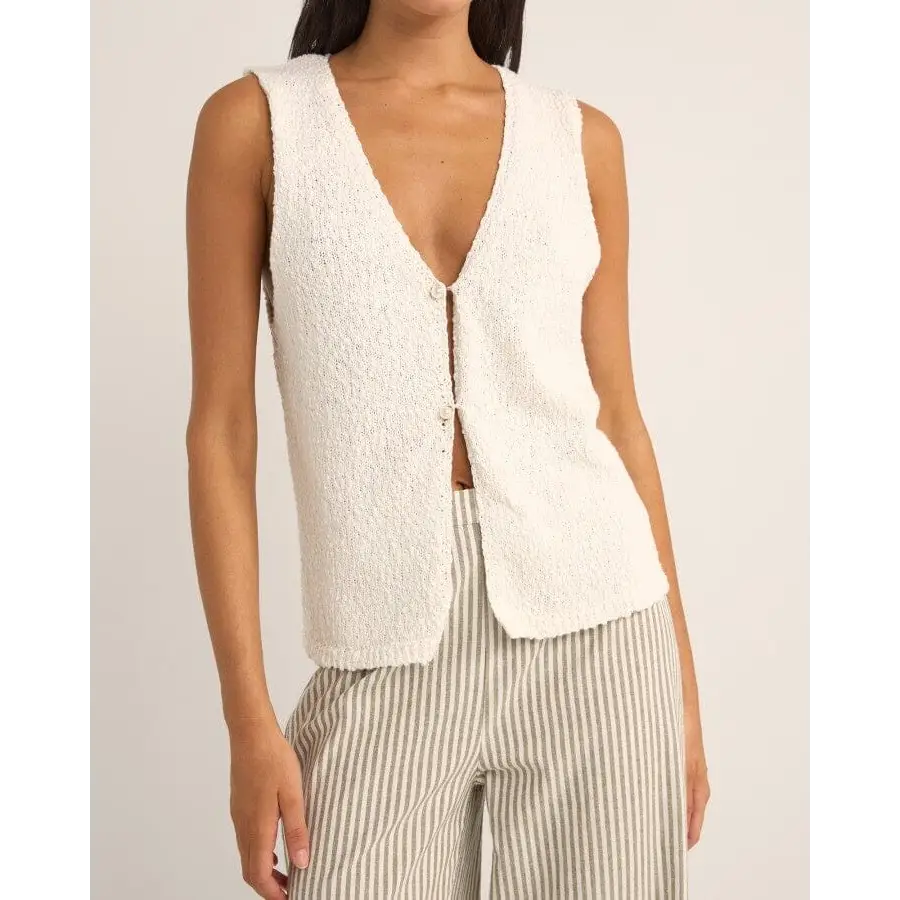 Rhythm Adele Longline Knit Vest 
