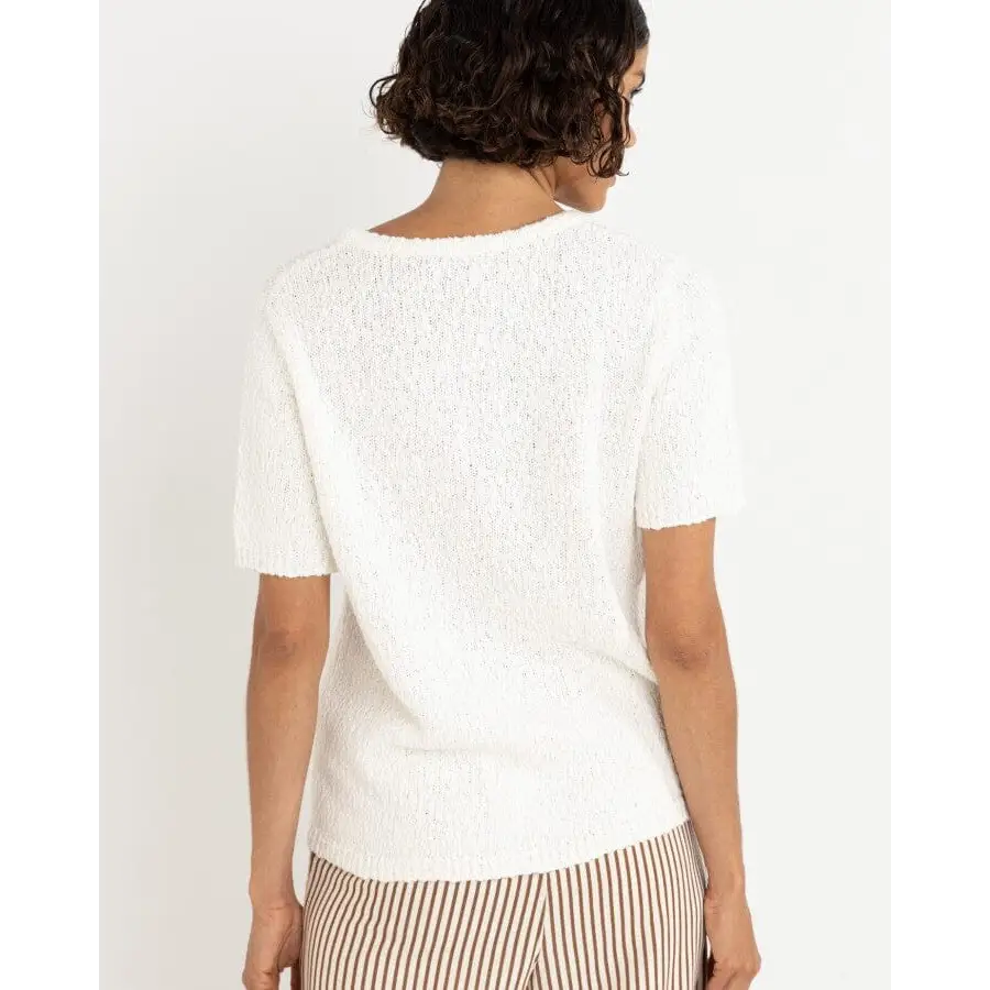 Rhythm Adele Short Sleeve Knit Cardigan 