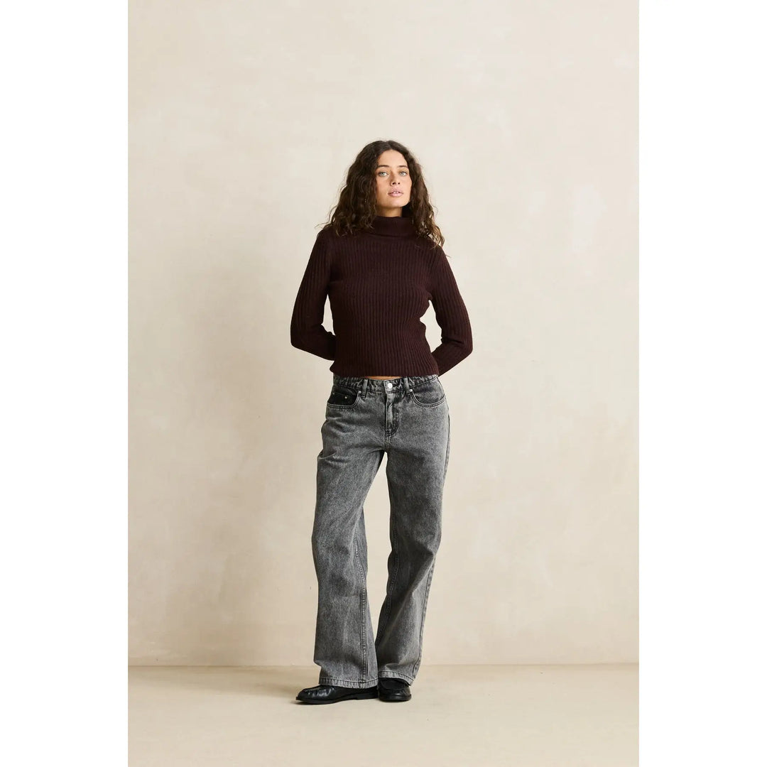 Rhythm Amara Rolled Neck Knit