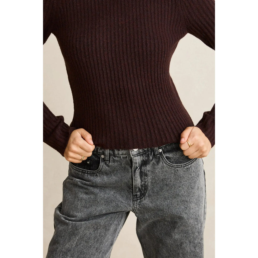 Rhythm Amara Rolled Neck Knit